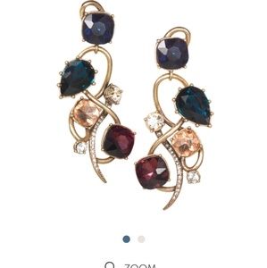 Radiant ribbons statement earrings chloe